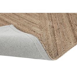 DKD Home Decor Alfombra Boho de Yute Natural Antideslizante 230 x 160 cm
