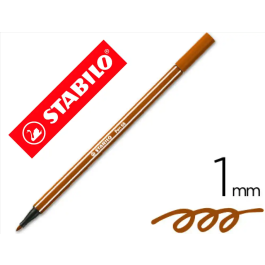 Stabilo Rotulador Pen 68 Marrón Caja 10 Unidades Precio: 9.5900002. SKU: S8417639