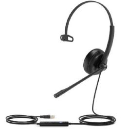 Yealink UH34 Mono UC USB Headset Auricular Diadema para Oficina, Centro Llamadas con Cancelación Ruido, Plug & Play Negro Precio: 37.50000056. SKU: B1FGCYRTQG