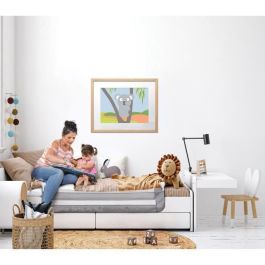 Dreambaby Nicole Bed Barriere - Camas y camas planas - Medición de 150 cm de ancho y 50 cm de alto - Gris Dreambaby Nicole Bed Barriere - Camas y camas planas - Medición de 150 cm de ancho y 50 cm de alto - Gris