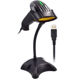 Ewent EW3410 Lector de Códigos de Barras 1D/2D con Cable USB, Portátil, Manos Libres con Soporte, Robusto, Resistente a Golpes, Negro Precio: 64.49999985. SKU: S0227406