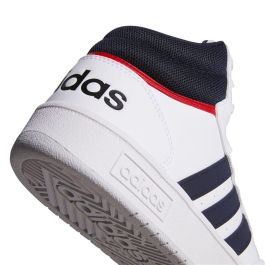 Zapatillas Deportivas Hombre Adidas Hoops 3.0 Mid Classic Blanco 5-6 Años