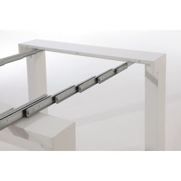 HERRAJES ALK Guía Mesa Consola Extensible E6 H36 300-1416Mm Unidireccional 300mm a 1340mm, 6 Elementos de Hierro Zincado
