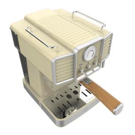 Cecotec 01629 Cafetera Eléctrica Semi-automática Espresso 1350W 20 Bares 1.5L con Vaporizador y Manómetro