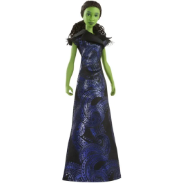 Mattel Elphaba Thropp Muñeca Musical JFM09 Wicked Cantarina Vestido Verde Piel Verde +4 Años