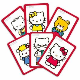 Juego de mesa - MOVIMIENTOS GANADORES - Combina Hello Kitty - Alinea 5 cubos idénticos para ganar