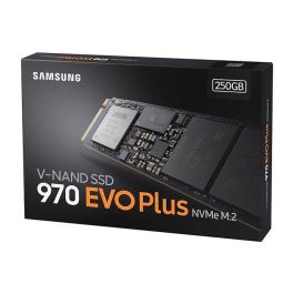 Samsung 970 EVO Plus SSD NVMe M.2 2280 250 GB PCIe 3.0 x4, Alto Rendimiento, Tecnología V-NAND, 3500/3300 MB/s