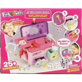 Diset Joyero Secreto con Grabadora de Mensajes 1121500143 para Niños con Compartimentos Secretos y Joyas