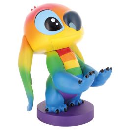 Cable Guy Soporte de 20cm Rainbow Stitch Disney para Mando y Móvil Compatible PlayStation 5 DualSense, Xbox Series S/X y iPhones