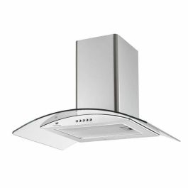 Continental Edison CEH60GS Campana extractora de cocina decorativa, 60 cm de ancho, fabricada en acero inoxidable y cristal. Continental Edison CEH60GS Campana extractora de cocina decorativa, 60 cm de ancho, fabricada en acero inoxidable y cristal.