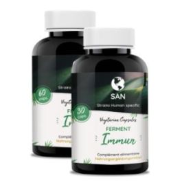 PROBIOTICOS SAN Ferment Immun con Lactobacillus Rhamnosus y Gasseri para Sistema Inmunitario y Alergias 60 Cápsulas Precio: 31.79. SKU: B1653XCVDN