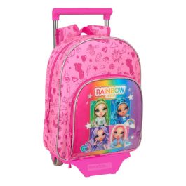 Mochila Escolar con Ruedas Rainbow High Shine Multicolor 28 x 34 x 10 cm Precio: 44.5900004. SKU: B1576X4SFQ