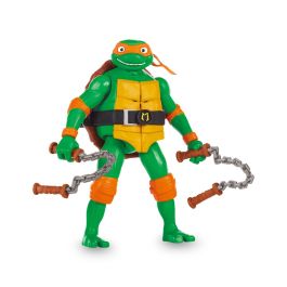 Figura tortugas ninja deluxe articulada. con sonidos y accesorios.15cm - modelos surtidos