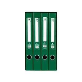 Liderpapel Módulo 4 Archivadores Folio 2 Anillas Mixtas 25mm Verde