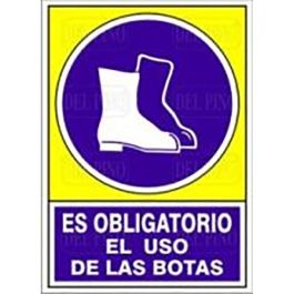 DUVER Señal Obligatorio Uso Botas Plástico 420x297mm Seguridad Precio: 9.5000004. SKU: B1H9ZDEK7M