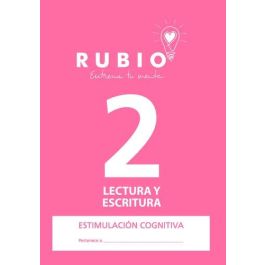 Cuaderno Rubio A4 Estimulacion Cognitiva Lectura Nº 2 (Deterioro Cognitivo Leve-Moderado) (Set de 5) Precio: 12.50000024. SKU: B12VTREEYY
