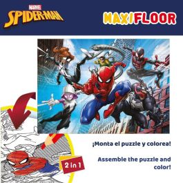Puzzle Infantil Spider-Man Doble cara 4 en 1 48 Piezas 35 x 1,5 x 25 cm (6 Unidades) Puzzle Infantil Spider-Man Doble cara 4 en 1 48 Piezas 35 x 1,5 x 25 cm (6 Unidades)