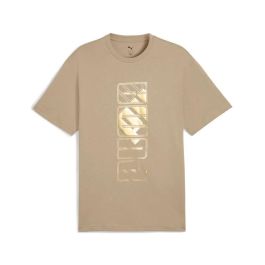 Camiseta de Manga Corta Hombre Puma Maximal Metallic Relaxed Marrón claro 15-16 Años Precio: 27.59000013. SKU: B1GTJ5JFF6