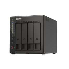QNAP TS-453E-8G NAS Torre con Procesador Intel Celeron J6412, 8GB RAM, HDD/SSD/M.2, Negro QNAP TS-453E-8G NAS Torre con Procesador Intel Celeron J6412, 8GB RAM, HDD/SSD/M.2, Negro