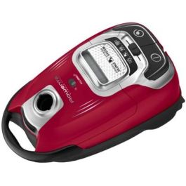 Rowenta RO7473 Silence Force Allergy+ Aspirador con Bolsa, Rojo/Plata