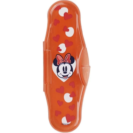 Thermobaby Set de 2 Cucharas con Estuche de Transporte Minnie Collector AAALK15426