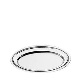 Mepra Italia - Fuente Oval de Acero Inoxidable, Dimensiones 30x21 cm, Colección Orfebrería Precio: 36.79000039. SKU: B18KEEJW4L