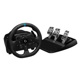 Logitech G G923 Volante + Pedales PC PlayStation 4 PlayStation 5 Negro