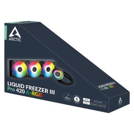 ARCTIC Liquid Freezer III Pro 420 A-RGB Sistema de Refrigeración Líquida Todo en Uno Negro con Iluminación LED Multi