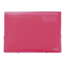 DOHE Clasificador acordeon PP A4 traslucido rojo Precio: 4.99000007. SKU: B19YJ9JBWQ