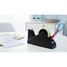 Portarrollos Tesa Negro Grande