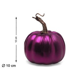 Calabaza Metálica Morada Decoración Halloween 12 cm Precio: 2.3716. SKU: B197TNEEQS