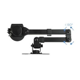 TooQ Soporte de Mesa Giratorio e Inclinable para Monitor/TV 13-32 Pulgadas, VESA 75x75-100x100 mm, Negro