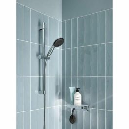 Grohe 27942001 Set de ducha Vitalio Start 110 con rociador de 1 chorro, barra de 60cm y flexo de 1,75m, ahorro de agua, cromo