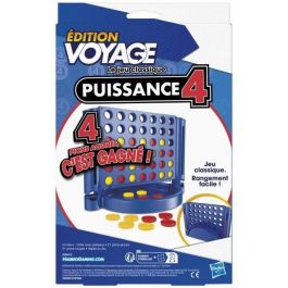 Hasbro HAS5010996163820 Power 4 Voyage Juego de Mesa de Viaje para 2 Jugadores, +6 Años