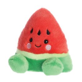 Palm Pals Peluche Sandia Suave 13 cm - Juguete de Peluche para Niños, Marca Aurora