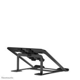 Neomounts Nsls085 Soporte para Portátil Plegable Universal 10-17" Ultra-delgado con Altura Ajustable y Ventilación, Negro