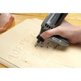 Dremel 577 Mango de precisión adicional para multiherramienta rotativa, adaptador ergonómico para máximo control y detalle en grabado y manualidades.
