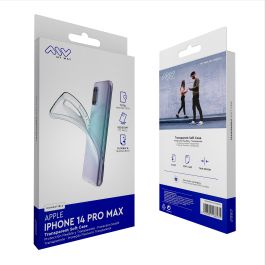 Myway Carcasa para Apple iPhone 14 Pro - TPU Transparente, Protección contra Golpes y Caídas, Fina y Ligera Myway Carcasa para Apple iPhone 14 Pro - TPU Transparente, Protección contra Golpes y Caídas, Fina y Ligera
