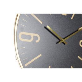 Reloj Pared Glam DKD Home Decor Negro Marron 4 x 40 x 40 cm (2 Unidades) Reloj Pared Glam DKD Home Decor Negro Marron 4 x 40 x 40 cm (2 Unidades)