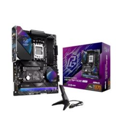 Placa ASRock X870 Riptide Wifi,Amd,Am5,X870,4Ddr5,256Gb,2Usb4+Hdmi,4Sata3,3M.2,2Usb4,9Usb3.2,1Usb Type-C,Lan2.5Gb,Wifi7+Bt,Atx Placa ASRock X870 Riptide Wifi,Amd,Am5,X870,4Ddr5,256Gb,2Usb4+Hdmi,4Sata3,3M.2,2Usb4,9Usb3.2,1Usb Type-C,Lan2.5Gb,Wifi7+Bt,Atx