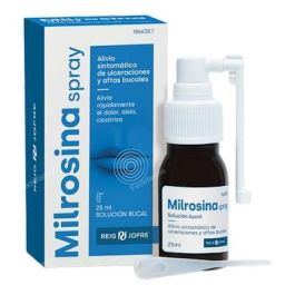 Milrosina Alivio Sintomático Solución Bucal Spray 25 ml - Alivia Úlceras y Aftas Bucales Precio: 13.59000005. SKU: B12FMPQYWH