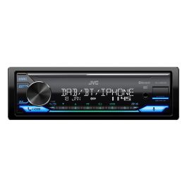 JVC KD-X482DBT Radio Coche 1 DIN, 200W, Bluetooth, USB, Manos Libres, Negro