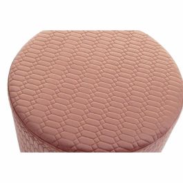 Reposapies Sixties DKD Home Decor Rosa 55 x 35 x 55 cm