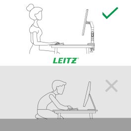 Soporte de Mesa para Pantalla Leitz Ergo Space Saving 17" 32"