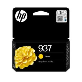 HP Cartucho de Tinta Amarillo Nº 937 para Officejet Pro 9110B, 9120, 9120B, 9130, 9130B, 9700, 9720, 9730E, 9700E Series - Rendimiento 800 páginas