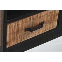 Mueble Tv Loft DKD Home Decor Negro Marron 40 x 55 x 125 cm