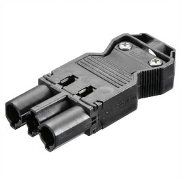 Bachmann GST18 Enchufe de Aparato con Terminal de Tornillo Negro, para Sección 0.75-2.5 mm² y Cable Ø 6.5-10.5 mm, con Alivio de Tensión Precio: 12.50000059. SKU: B14LPMMMMA