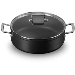 Le Creuset 51113280010500 Sauteuse Antiadherente Reforzada con Tapa de Cristal 28 cm