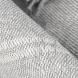 Colcha Cuadros Gris Perla Algodón 250 X 260 cm