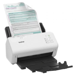 Brother ADS-4300N Escáner con Alimentador Automático de Documentos (ADF) 600 x 600 DPI Negro Blanco